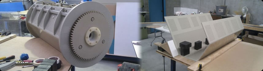 Plastic Fabrication of PP Wash Barrell PERSPEX POLYCARBONATE