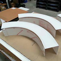 Polycarbonate Curved Guards