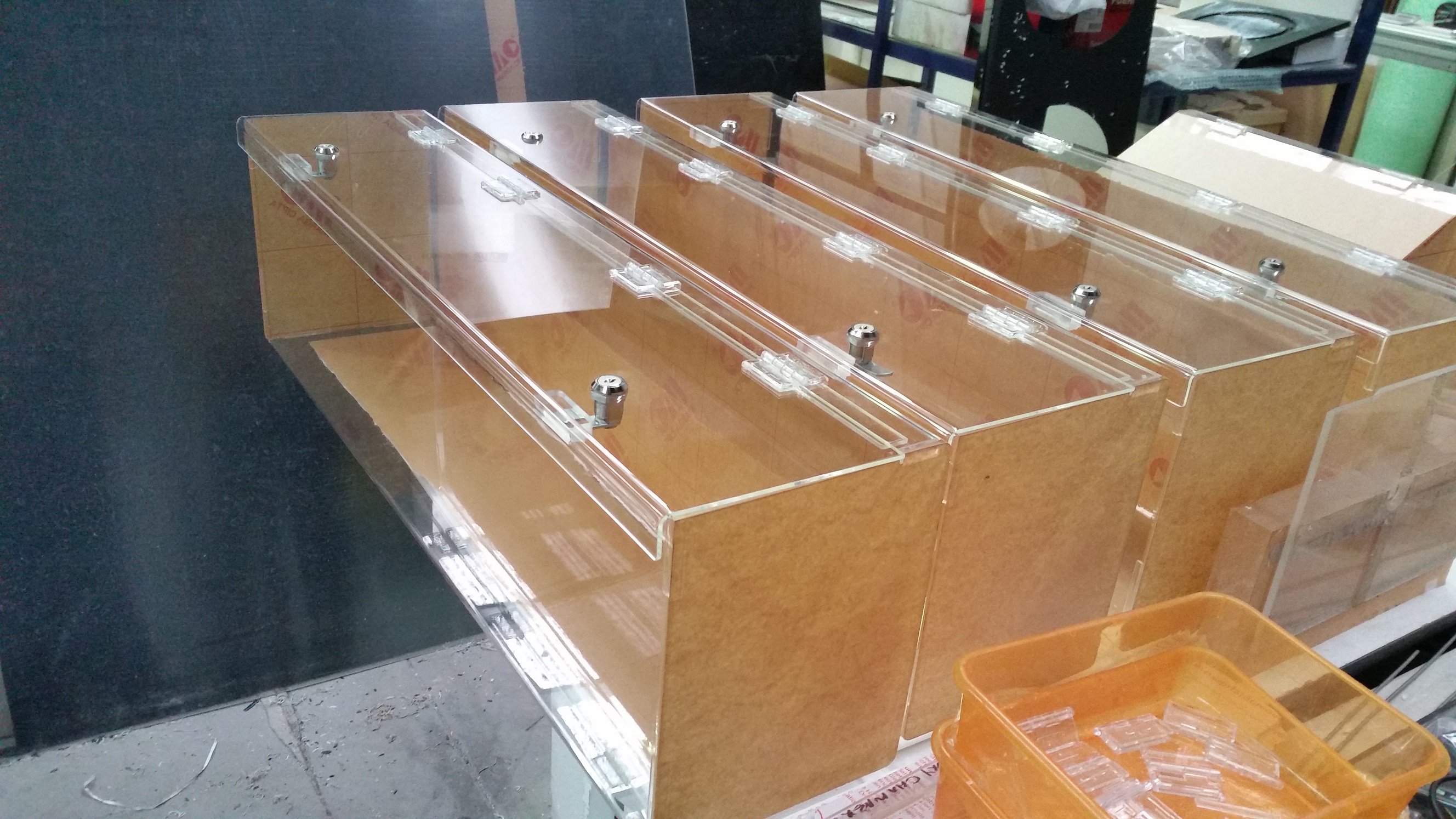 Acrylic Display Cabinets Industrial Plastic Solutions